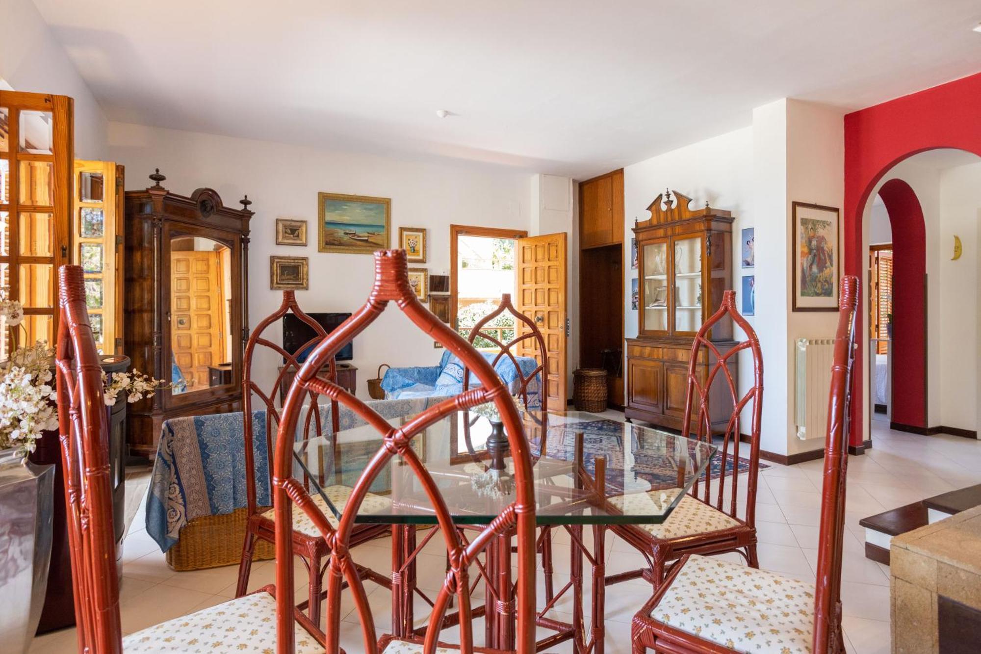 Villa Nel Verde Sul Mare, Mondello, Palermo Bagian luar foto